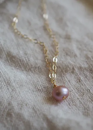 14k Gold - Pearl Necklace