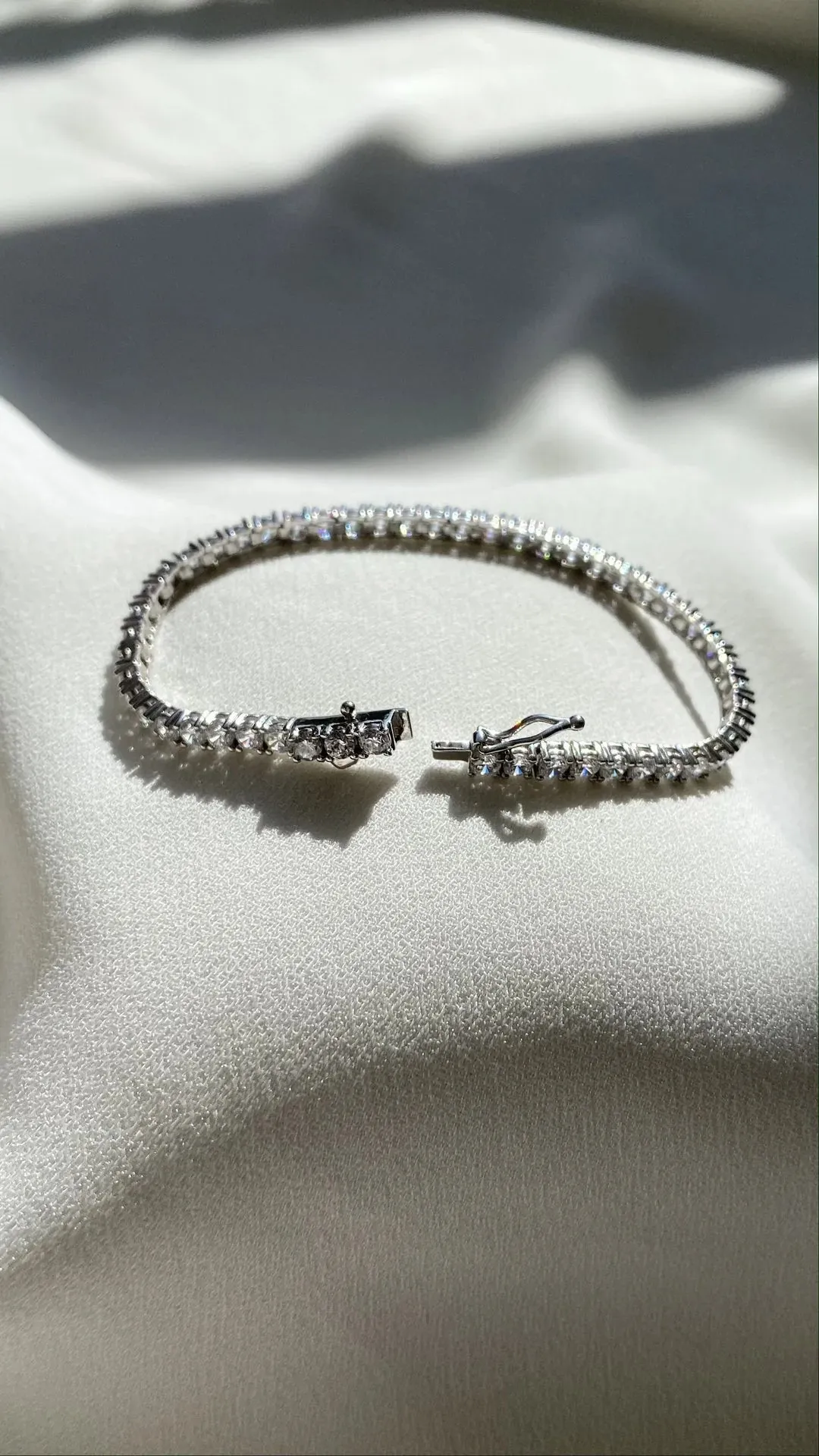 4mm Tennis Bracelet Silver