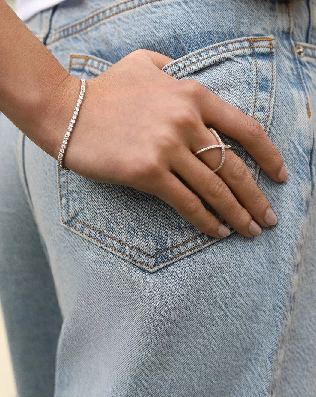 4mm Tennis Bracelet Silver