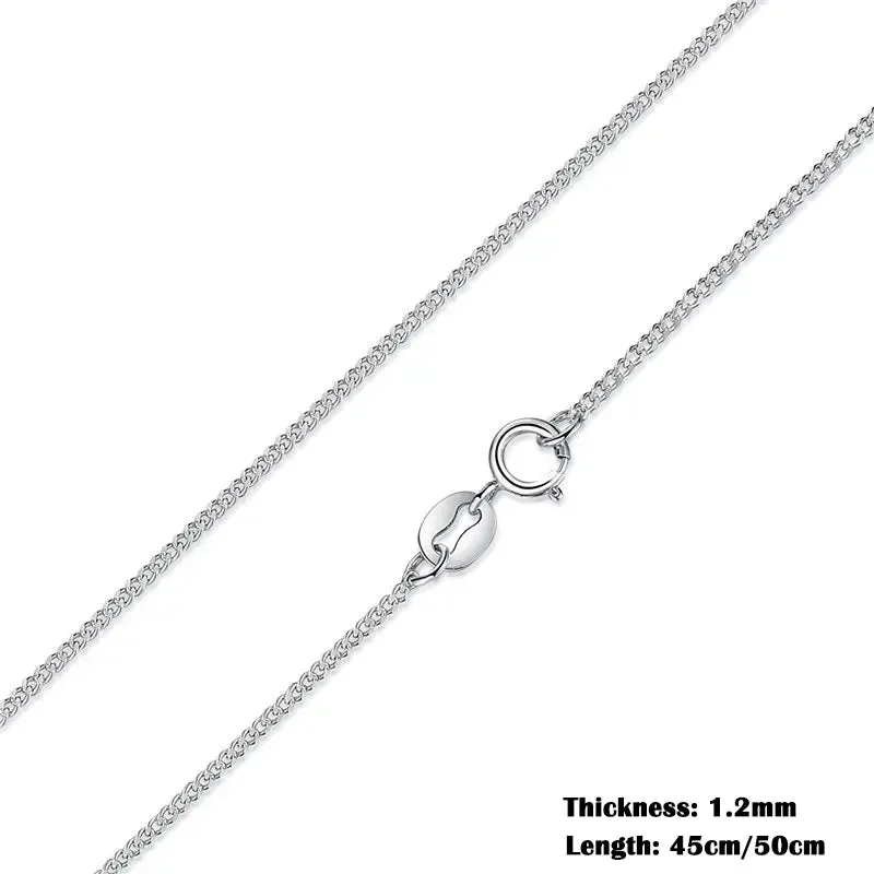 925 Sterling Silver Adjustable Chain