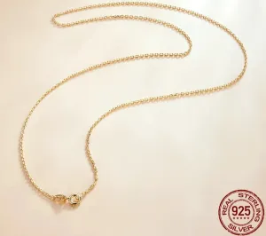 925 Sterling Silver Adjustable Chain