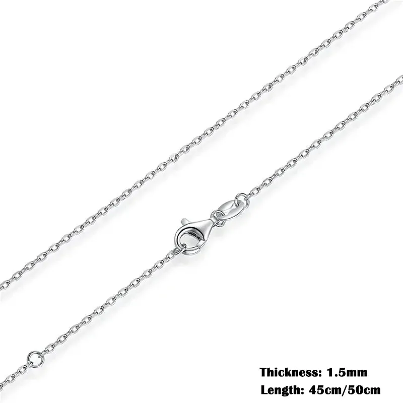 925 Sterling Silver Adjustable Chain