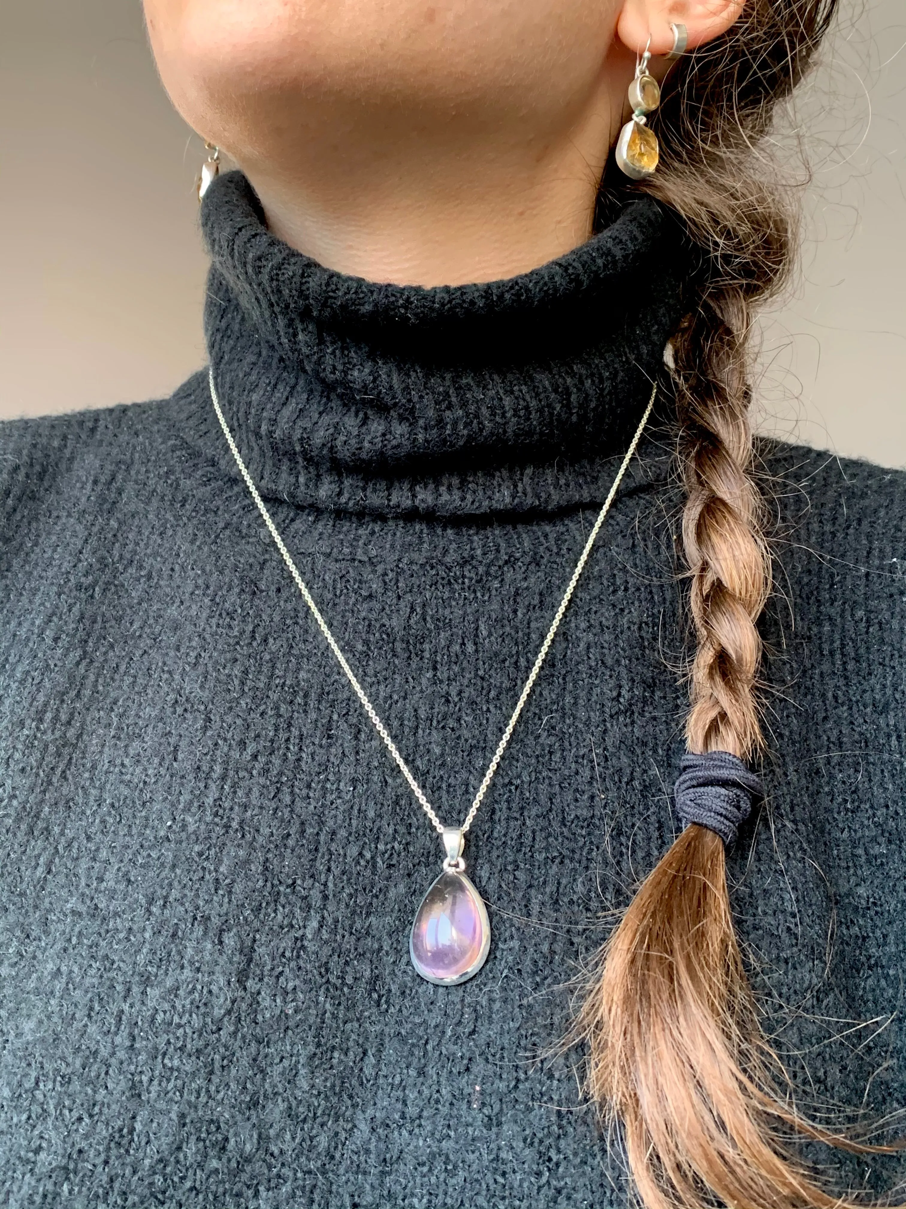 Ametrine Ariel Pendant - Teardrop