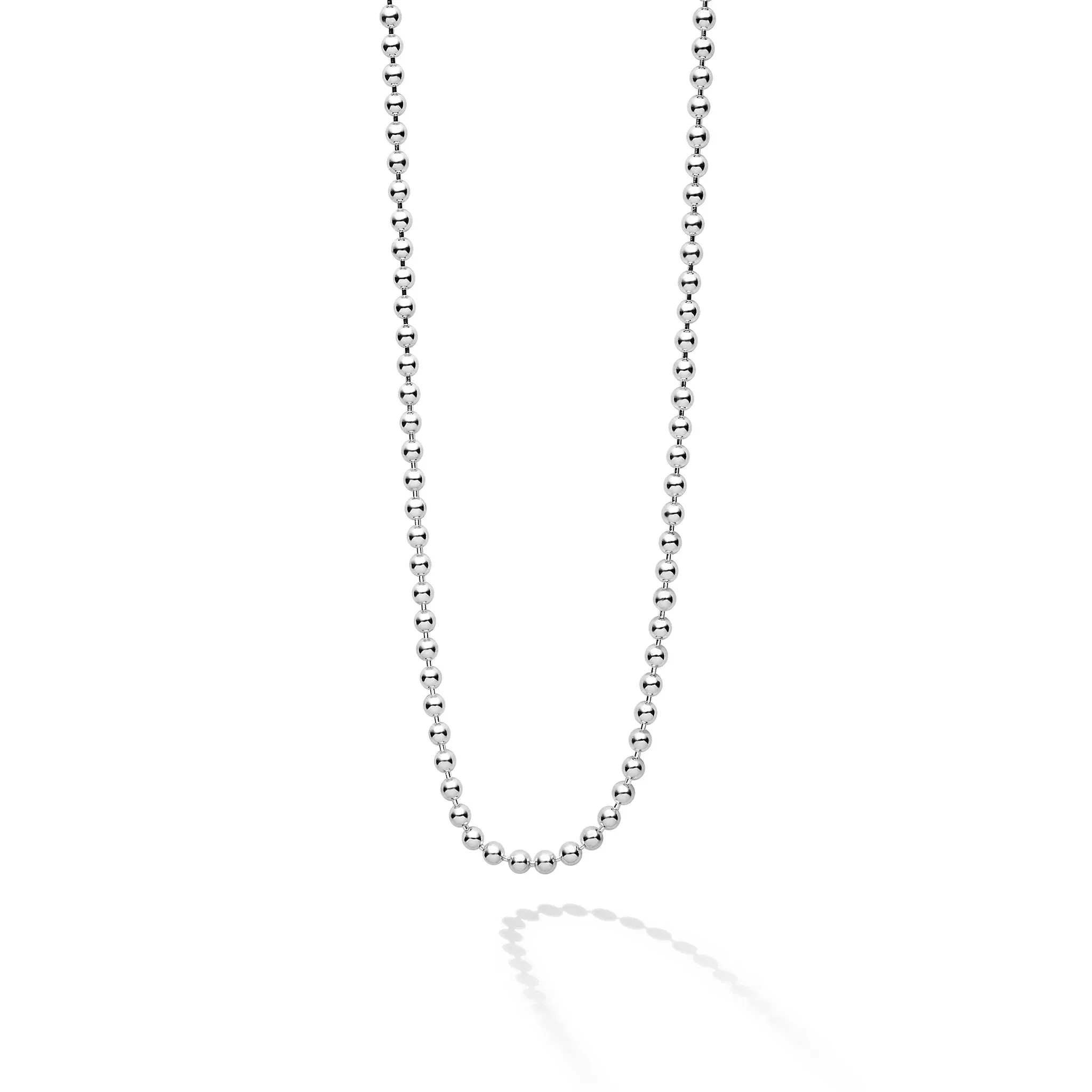 Beaded Chain Necklace | 2.5mm