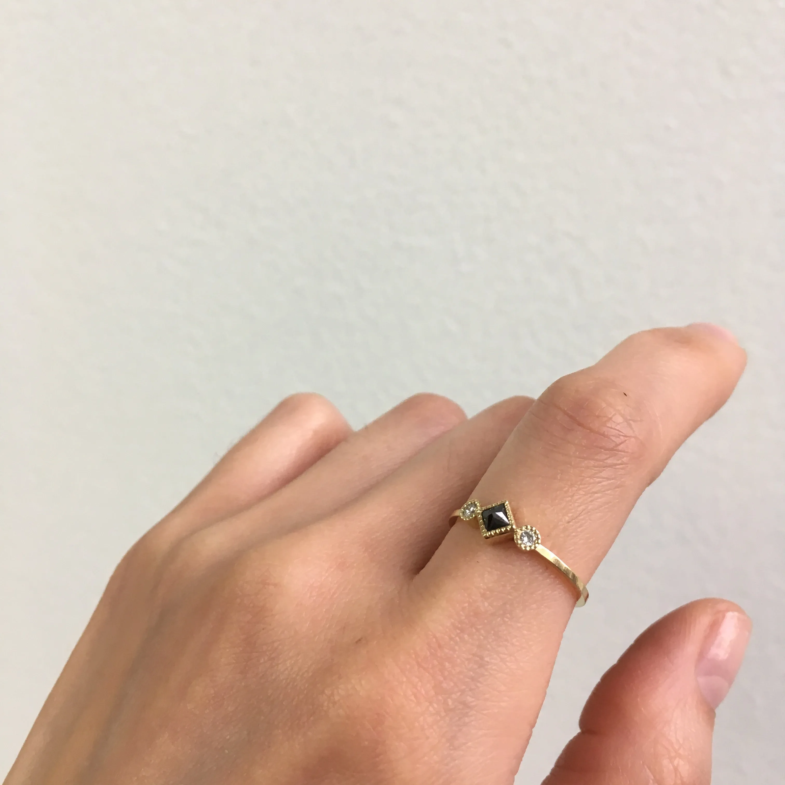 Black Diamond Ike Ring