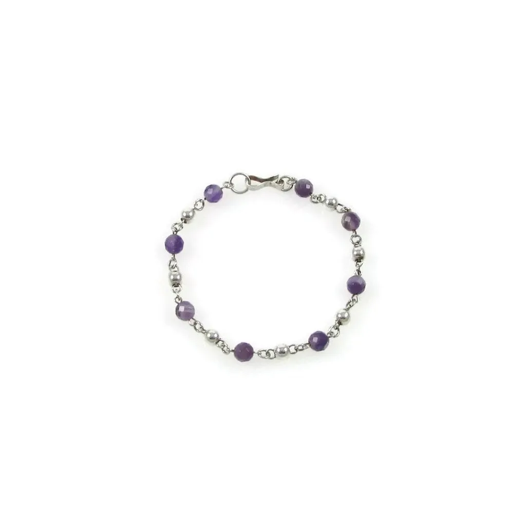 Bolitas Gemstones Bracelet - Pearl