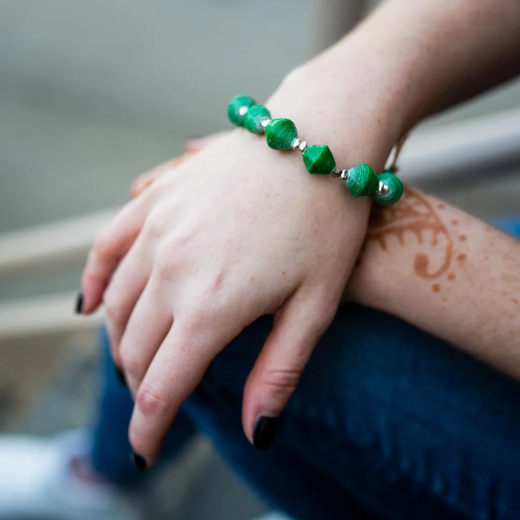 Bracelet - Barn Green Solid