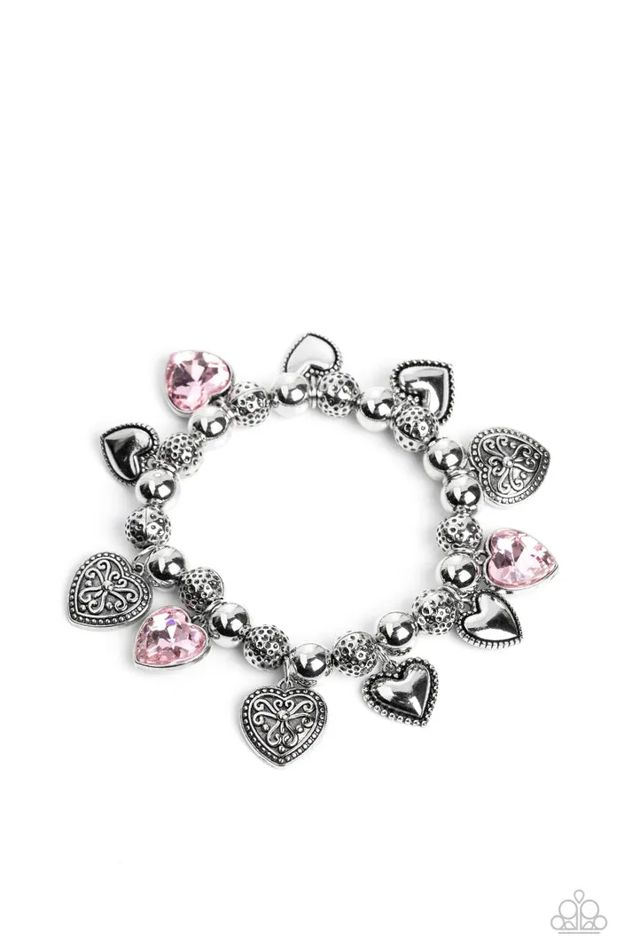 Bracelets Charming Crush - PINK VDay V209