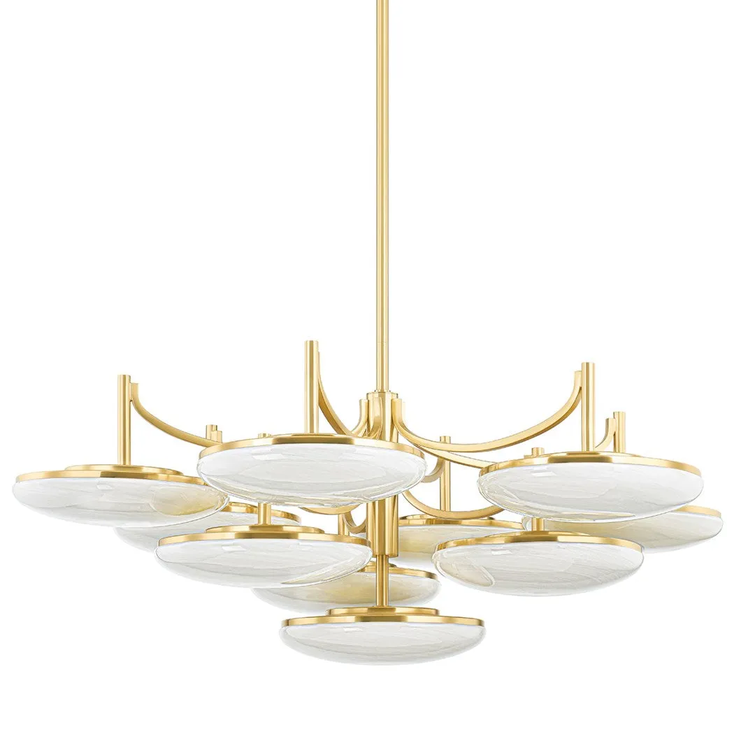 Bregman 10-Light Semi Flush