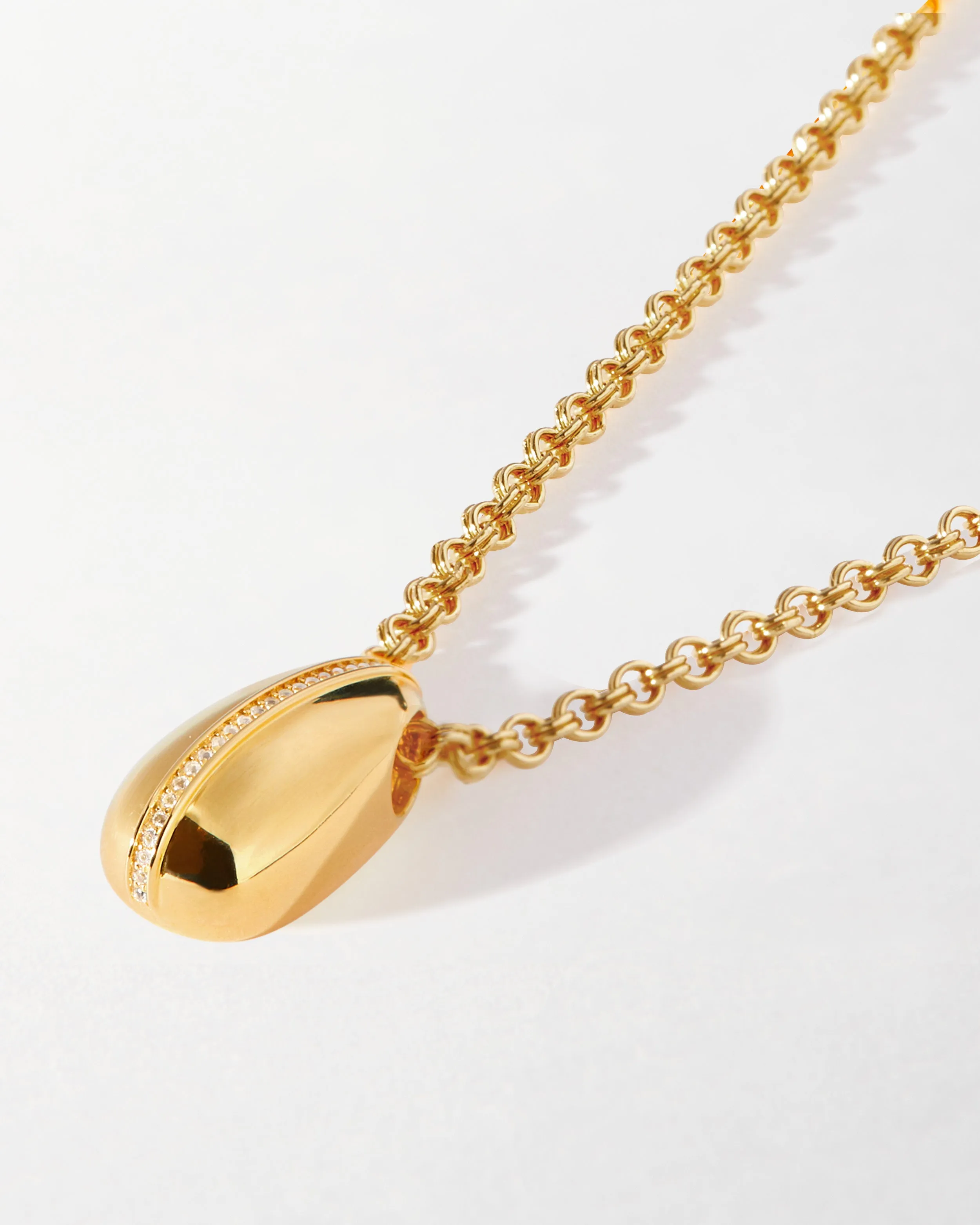 Charlotte Collins Dome Pavé Necklace