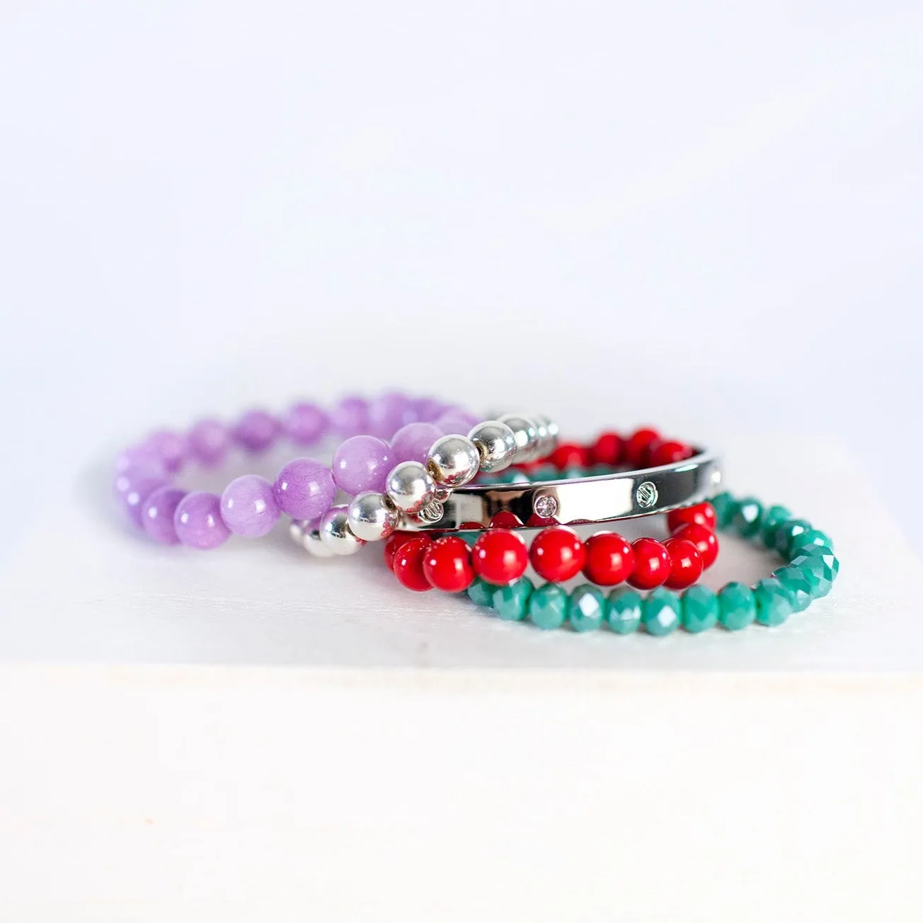 Cherry on Top Summer Bracelet Stack