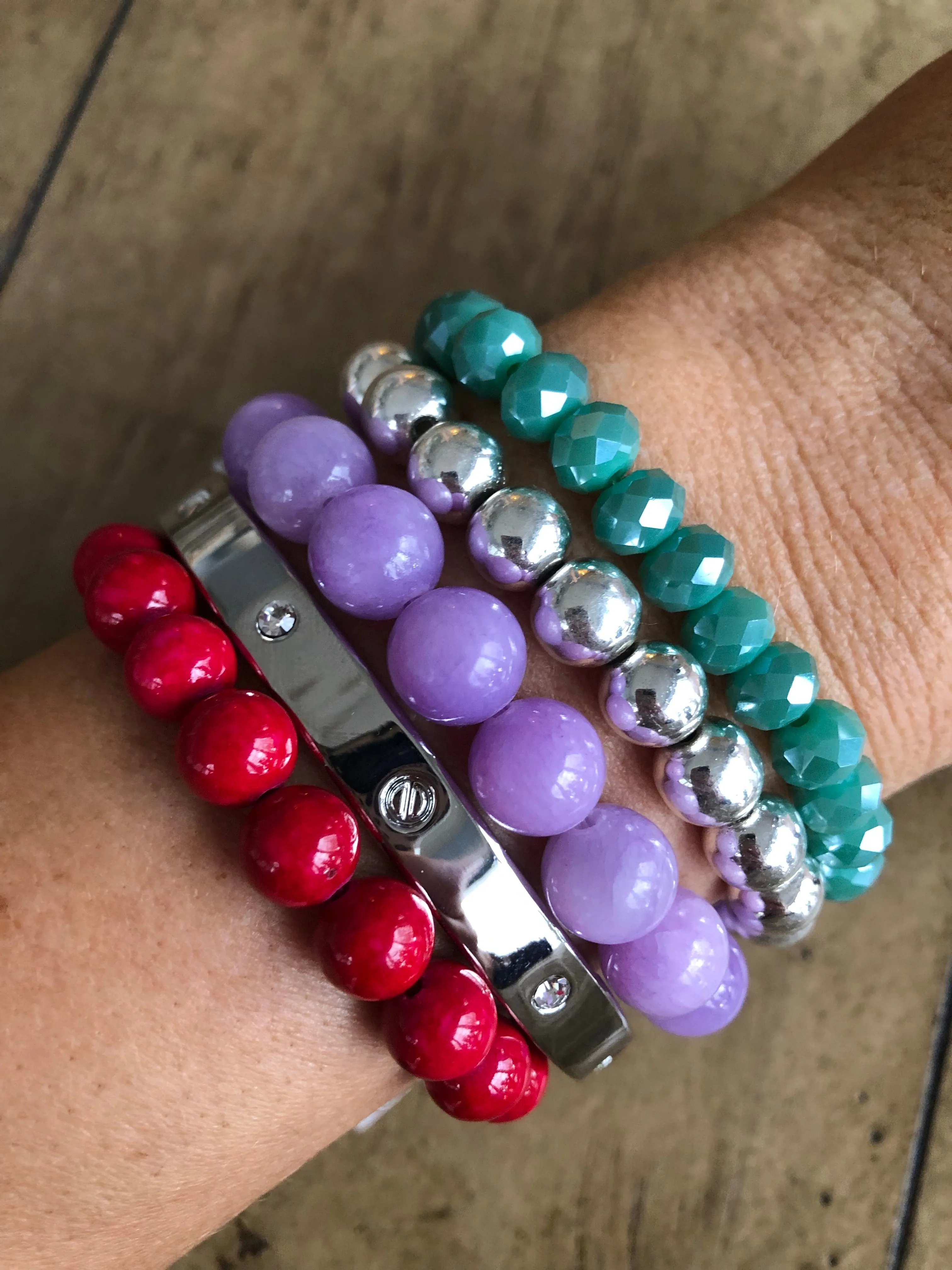 Cherry on Top Summer Bracelet Stack