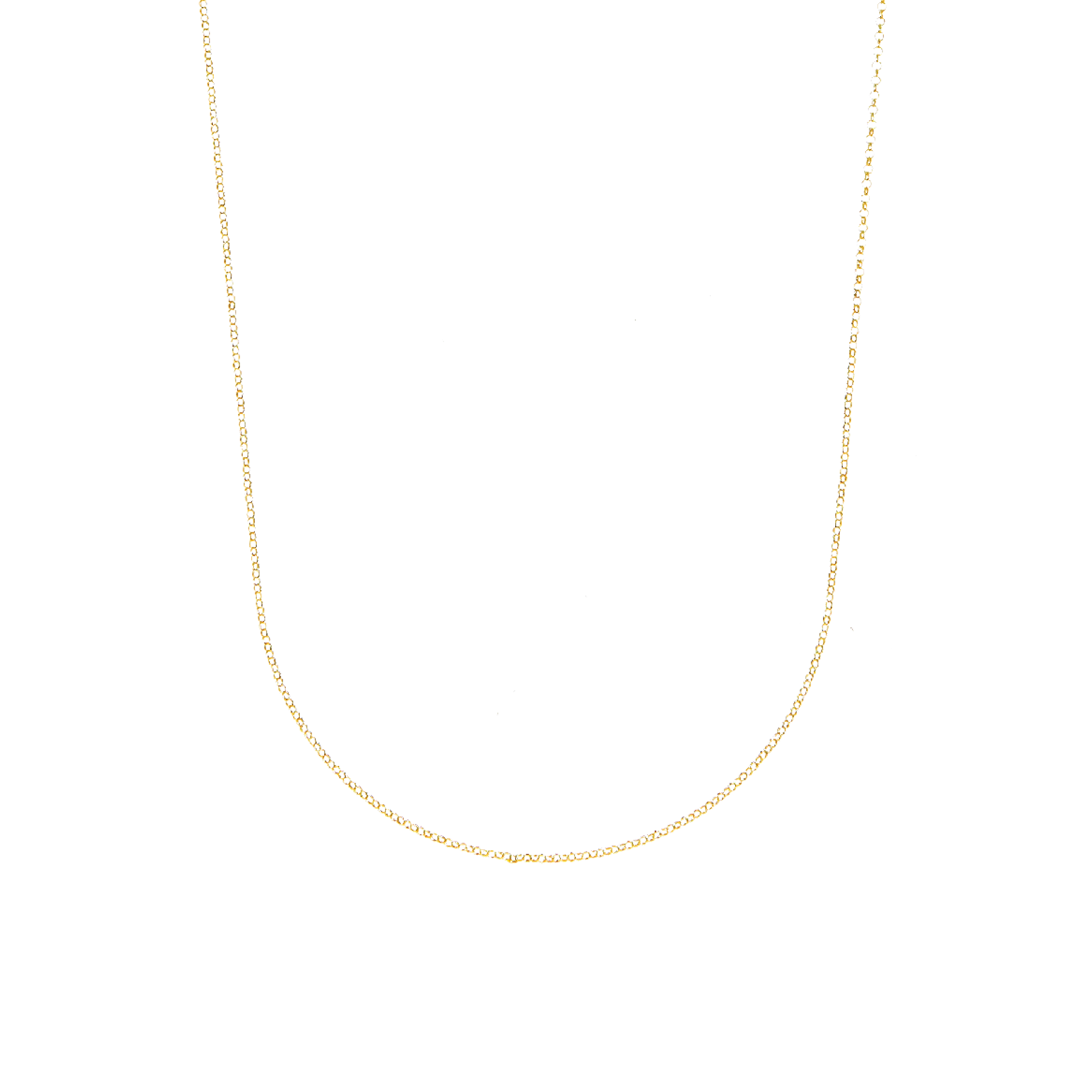 Circle chain necklace