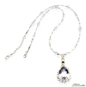 Crystalline Rock Crystal Gemstone Necklace