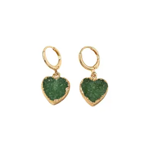 Elegant Vienna Verve Metal Love Earrings