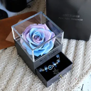 Eternal Rose Jewelry Box – A Timeless Gift of Love and Elegance