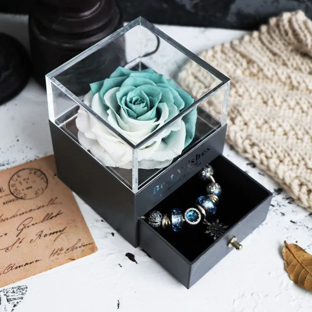 Eternal Rose Jewelry Box – A Timeless Gift of Love and Elegance