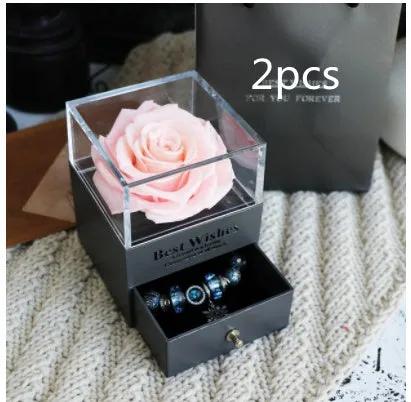 Eternal Rose Jewelry Box – A Timeless Gift of Love and Elegance