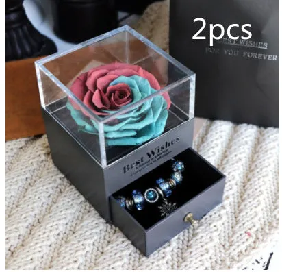 Eternal Rose Jewelry Box – A Timeless Gift of Love and Elegance