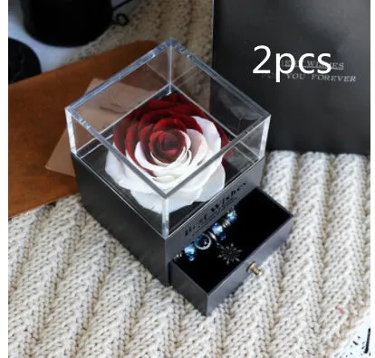 Eternal Rose Jewelry Box – A Timeless Gift of Love and Elegance