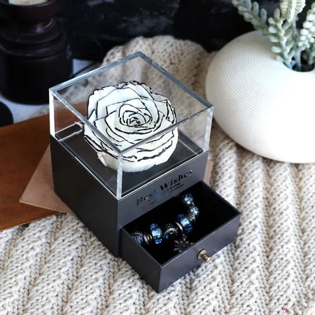 Eternal Rose Jewelry Box – A Timeless Gift of Love and Elegance