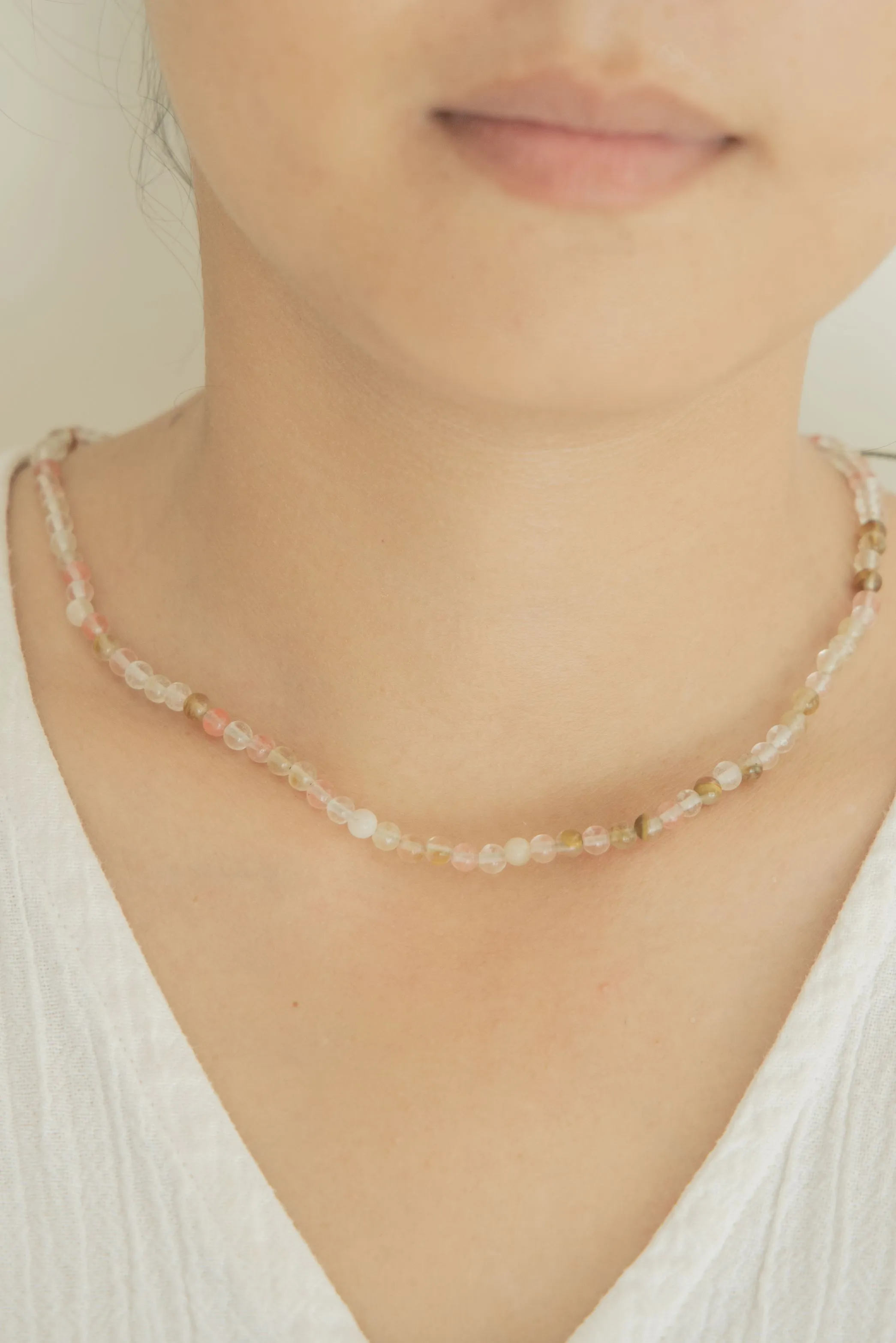 Gemstone & Gold Necklace