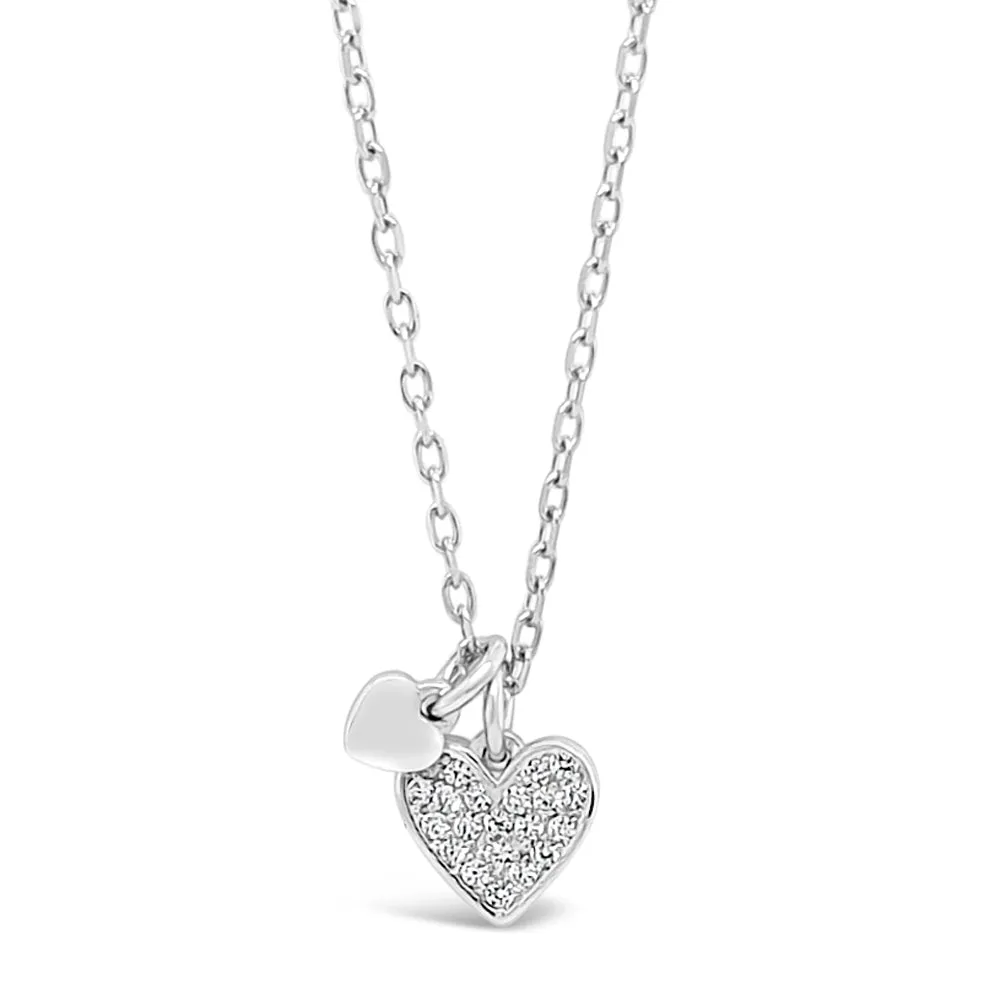 Hanna Heart Children Sterling Silver Charm Pendant