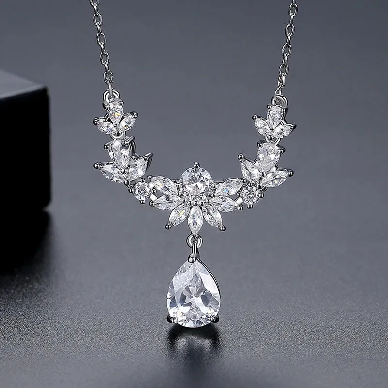 High Quality Iced Cubic Zirconia Necklace