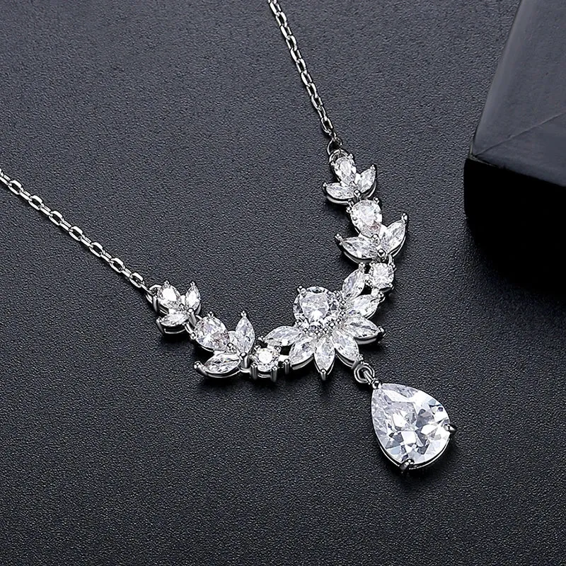 High Quality Iced Cubic Zirconia Necklace