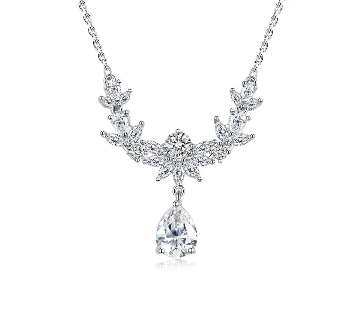 High Quality Iced Cubic Zirconia Necklace