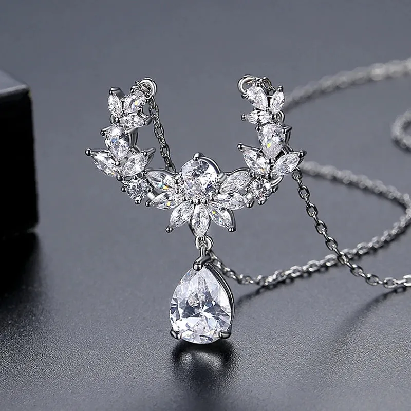 High Quality Iced Cubic Zirconia Necklace