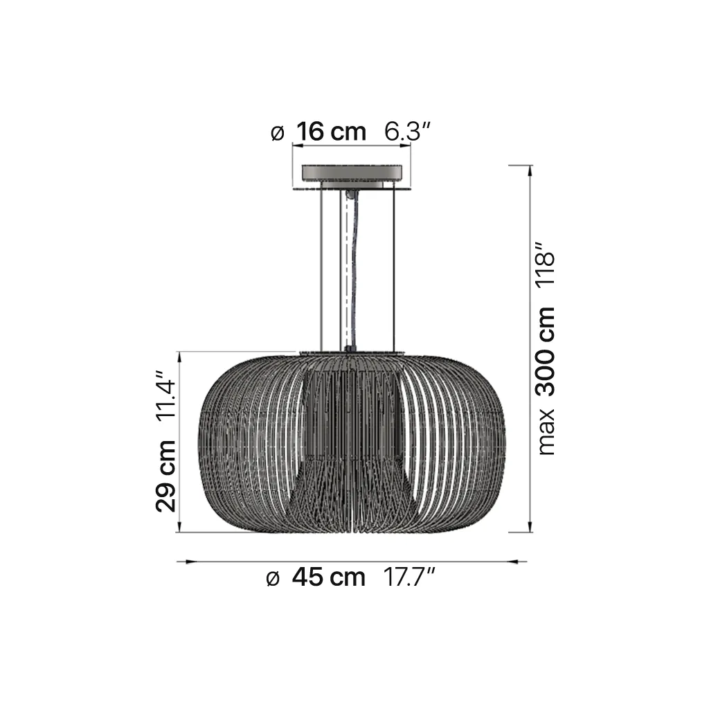 Impossible C 45 Pendant