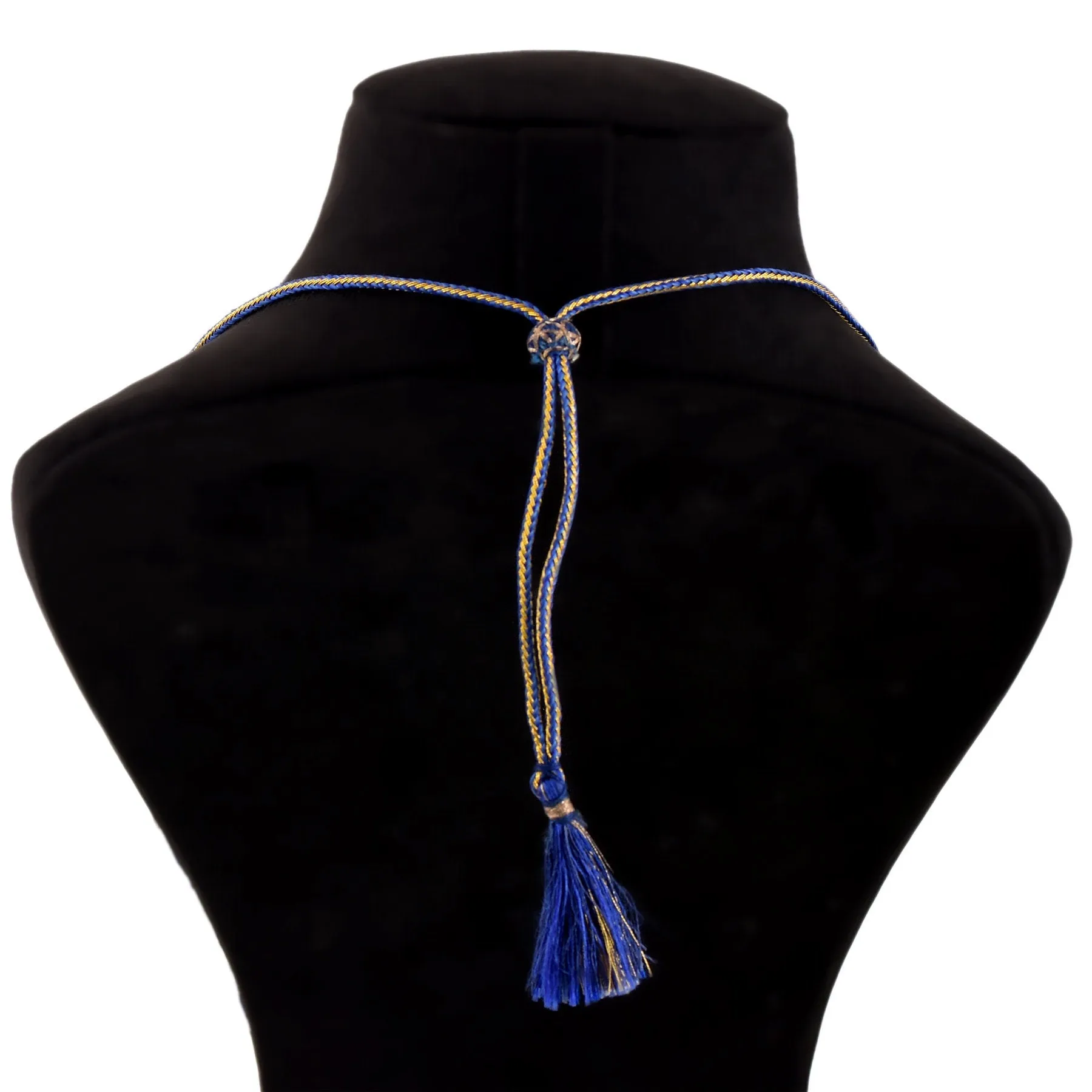 Iolite Beaded Gemstone Necklace