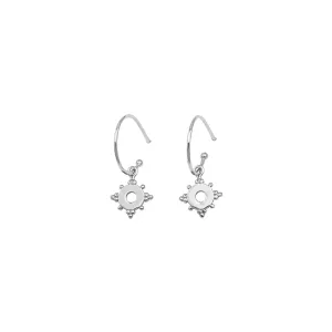 Jolie & Deen Pia Earrings - Silver