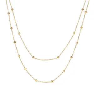 Layered Necklace Gold