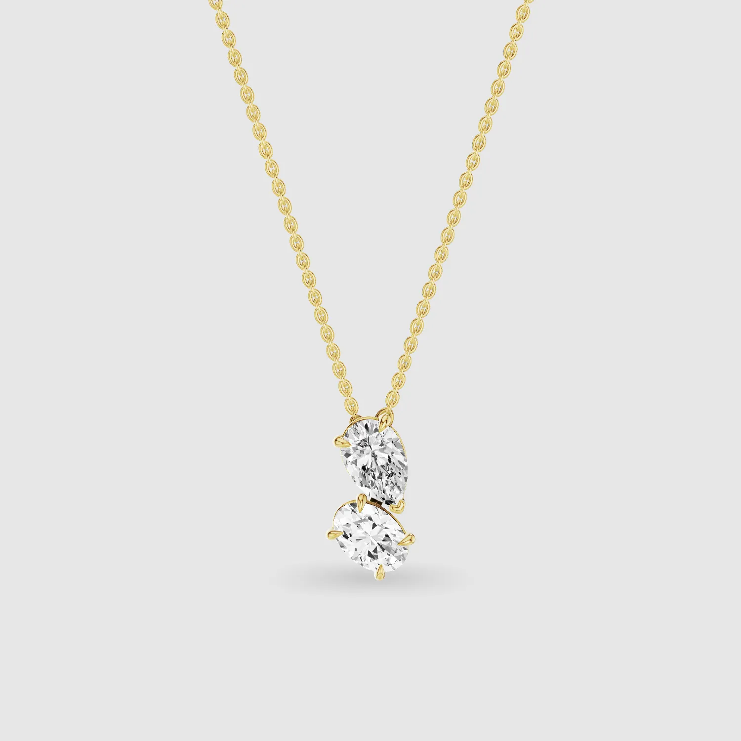 Lucy Lab Grown Diamond Fashion Pendant -Multi Stone