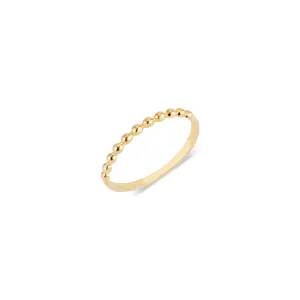 Norah, 14k Beaded Ring