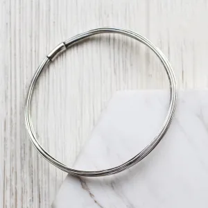 Oxidized Elephant Hair Inspired Bangle