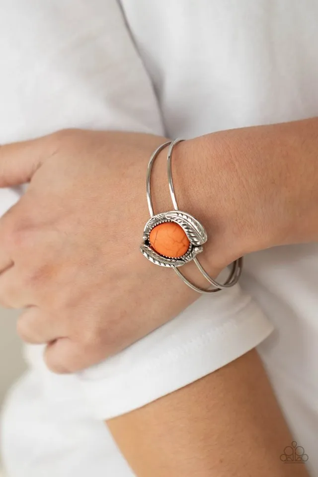 Paparazzi Bracelet ~ Living Off The BANDLANDS - Orange