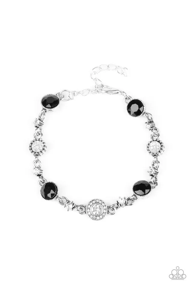 Paparazzi Bracelet ~ Stargazing Sparkle - Black