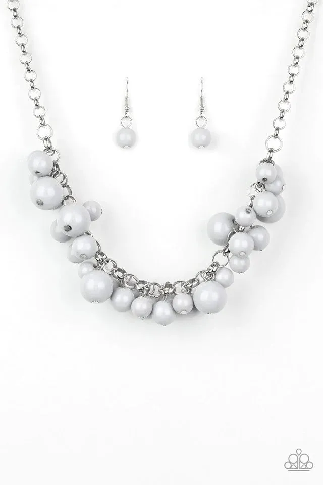 Paparazzi Necklace ~ Walk This BROADWAY - Silver