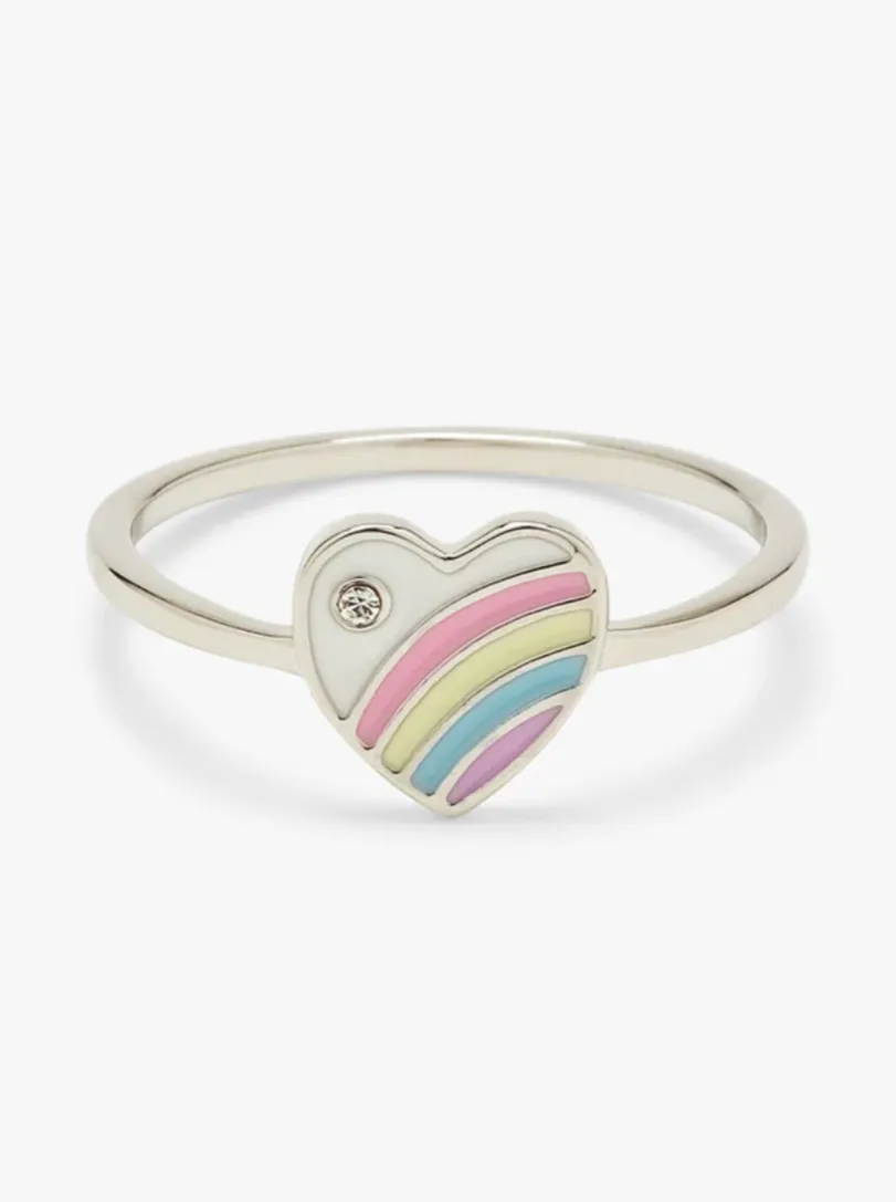 Pastel Vintage Heart Ring Pura Vida