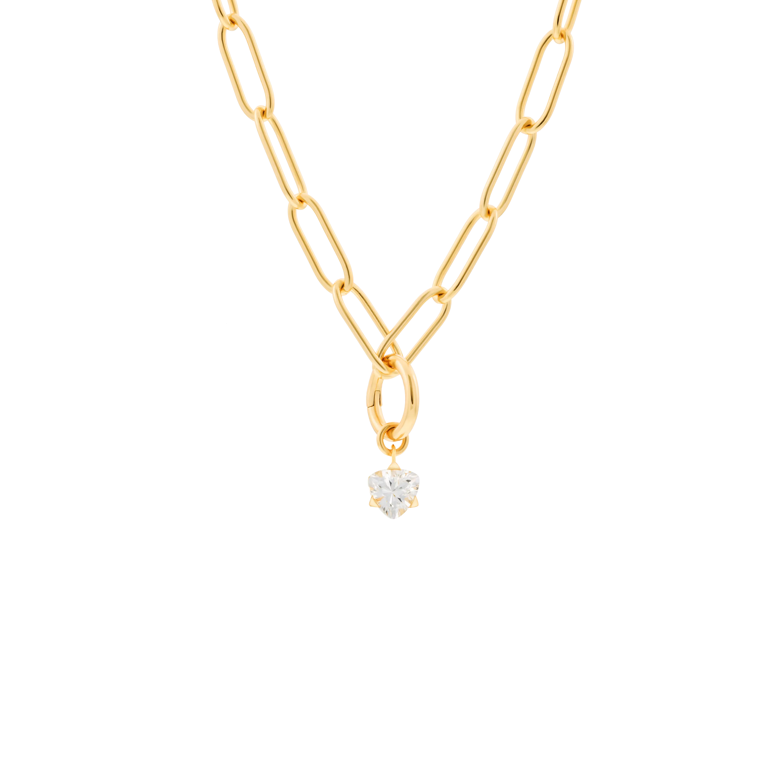 Phoebe necklace with 1 charm