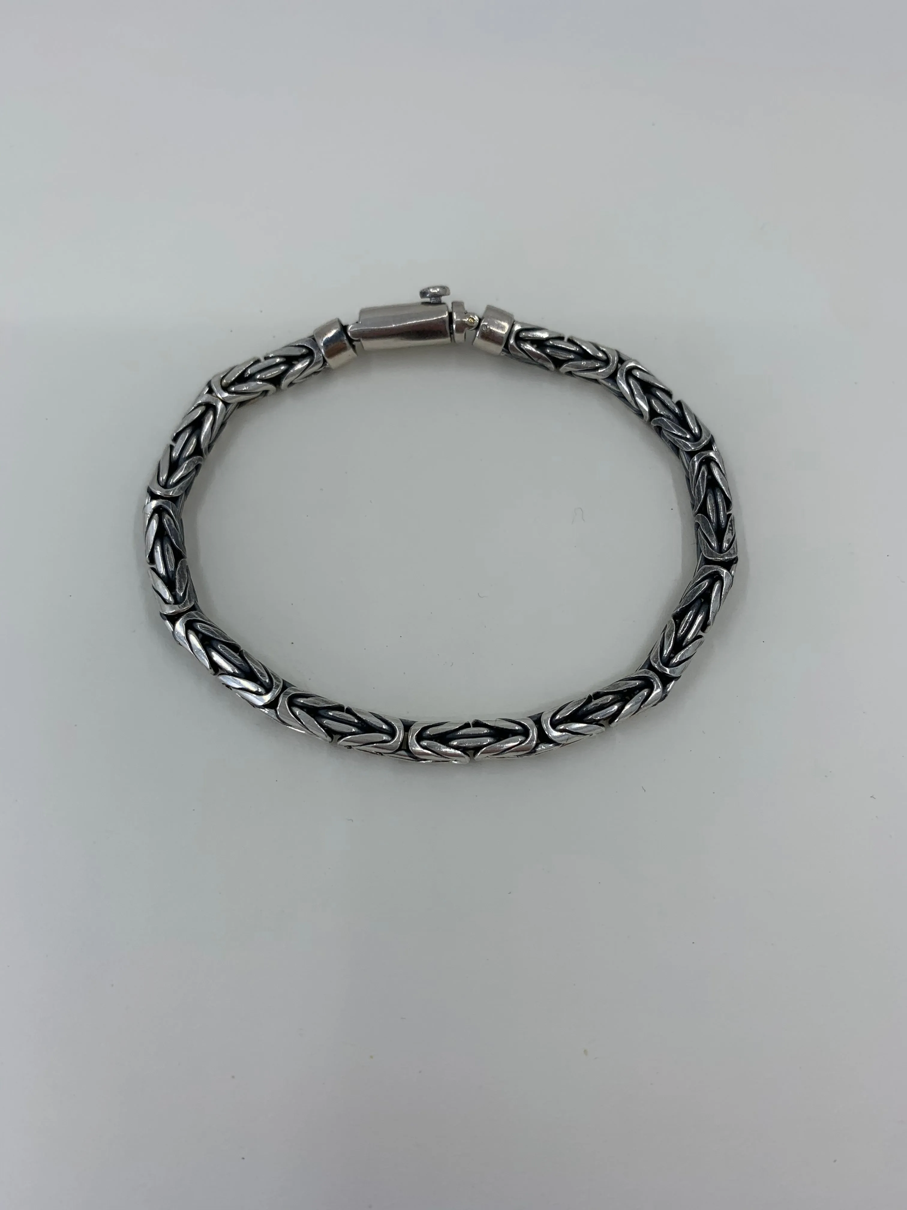 Silver Byzantine Bracelet