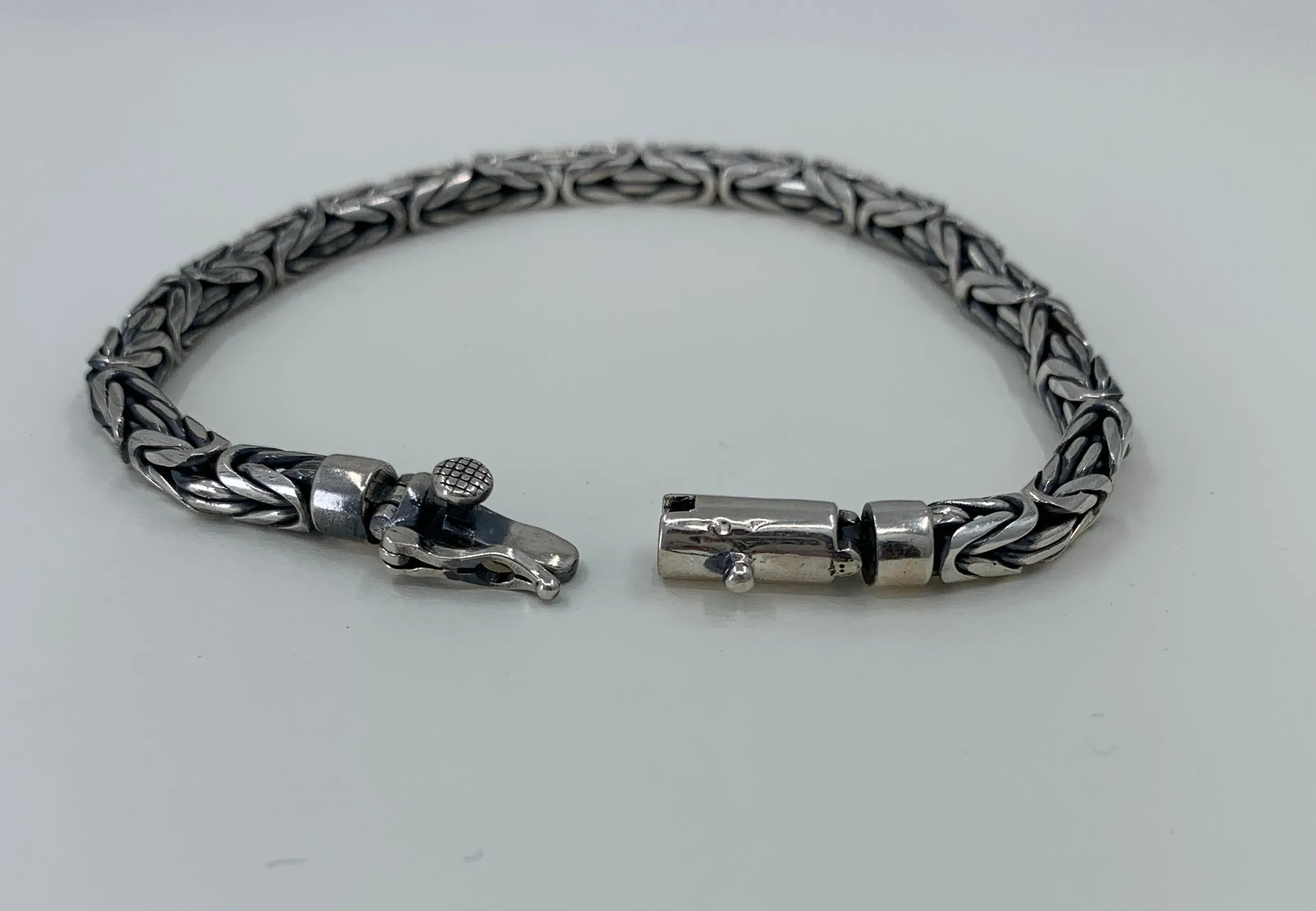 Silver Byzantine Bracelet