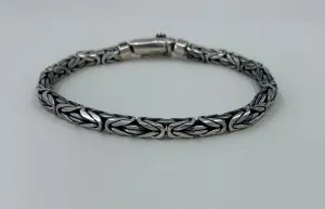 Silver Byzantine Bracelet