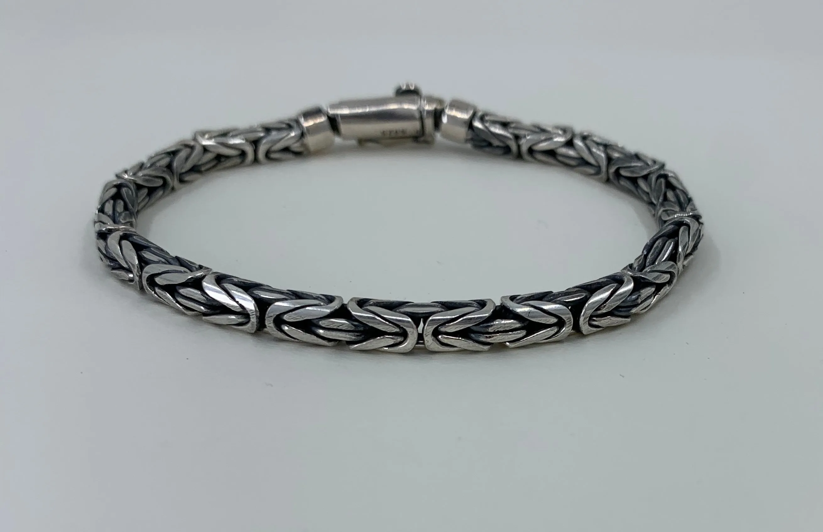 Silver Byzantine Bracelet