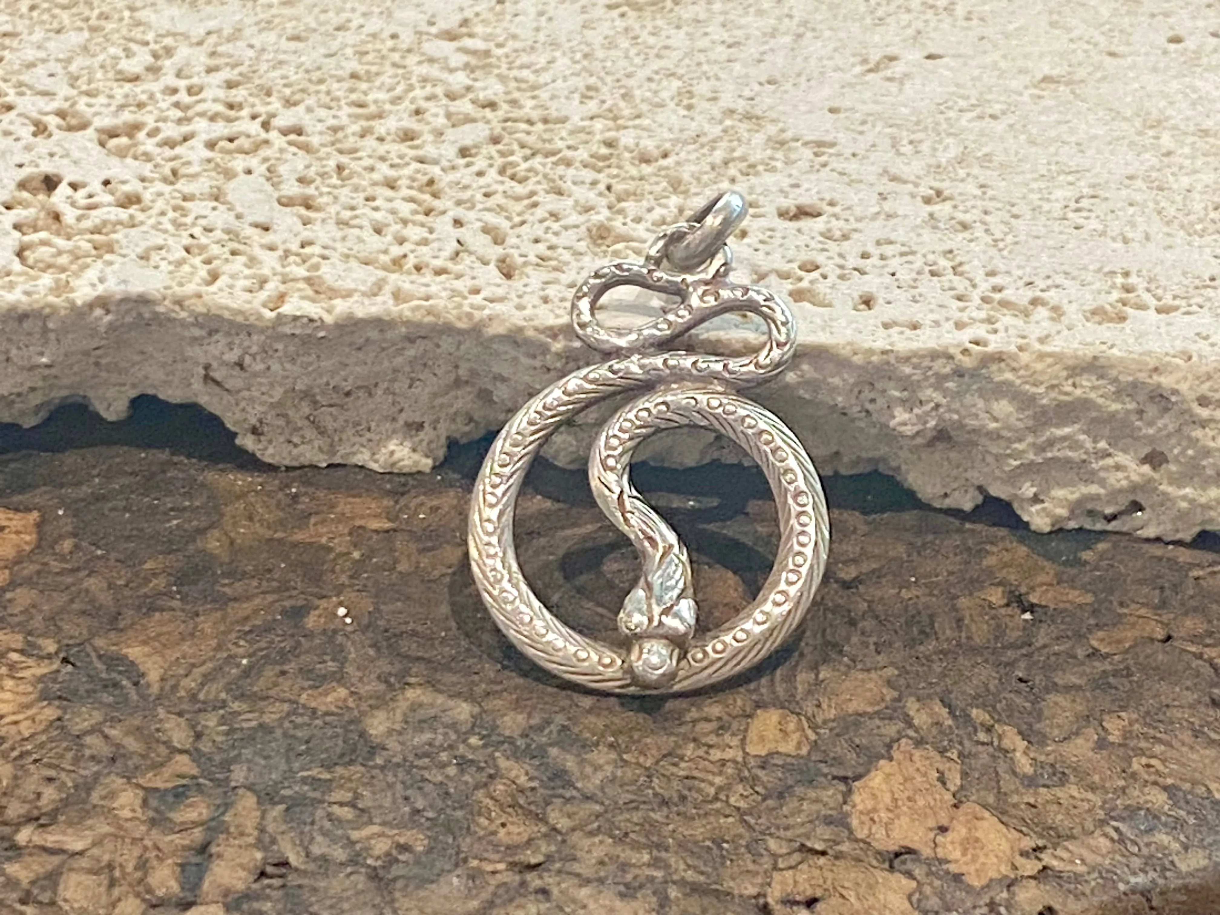 Siver Snake Pendants