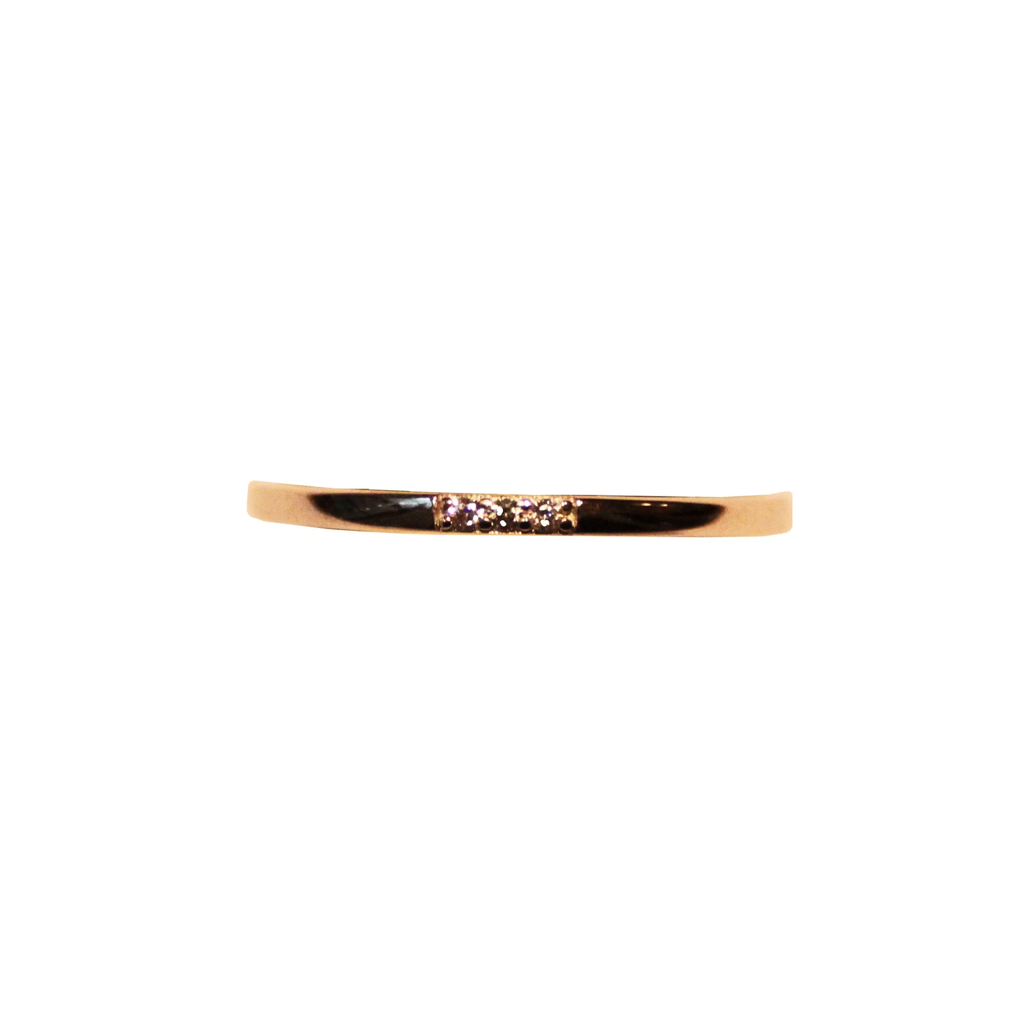 Slim Trinity Ring - Gold