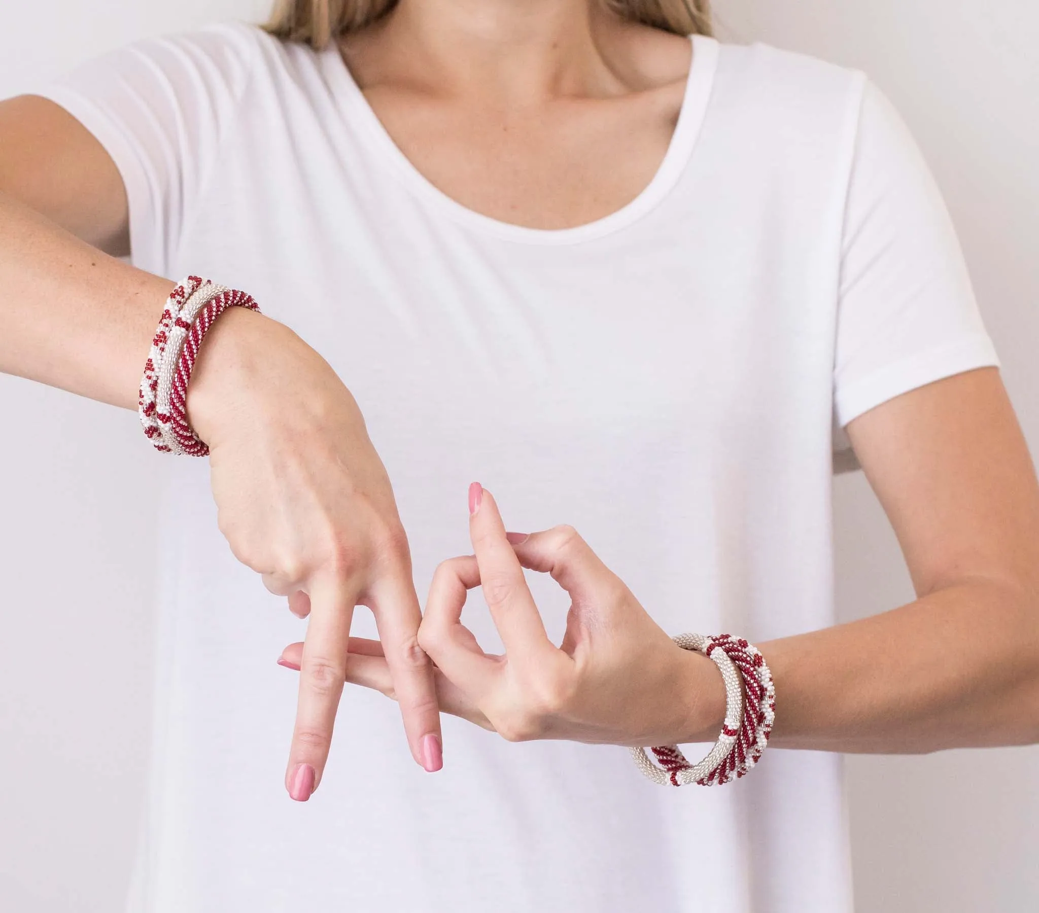 Sorority Roll-On® Bracelets <br> Alpha Phi